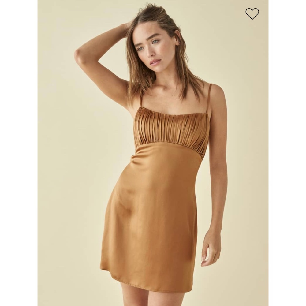 Reformation Mezcal 100% Silk Dress NWT size 2
